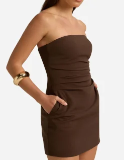 CAIRO STRAPLESS MINI DRESS