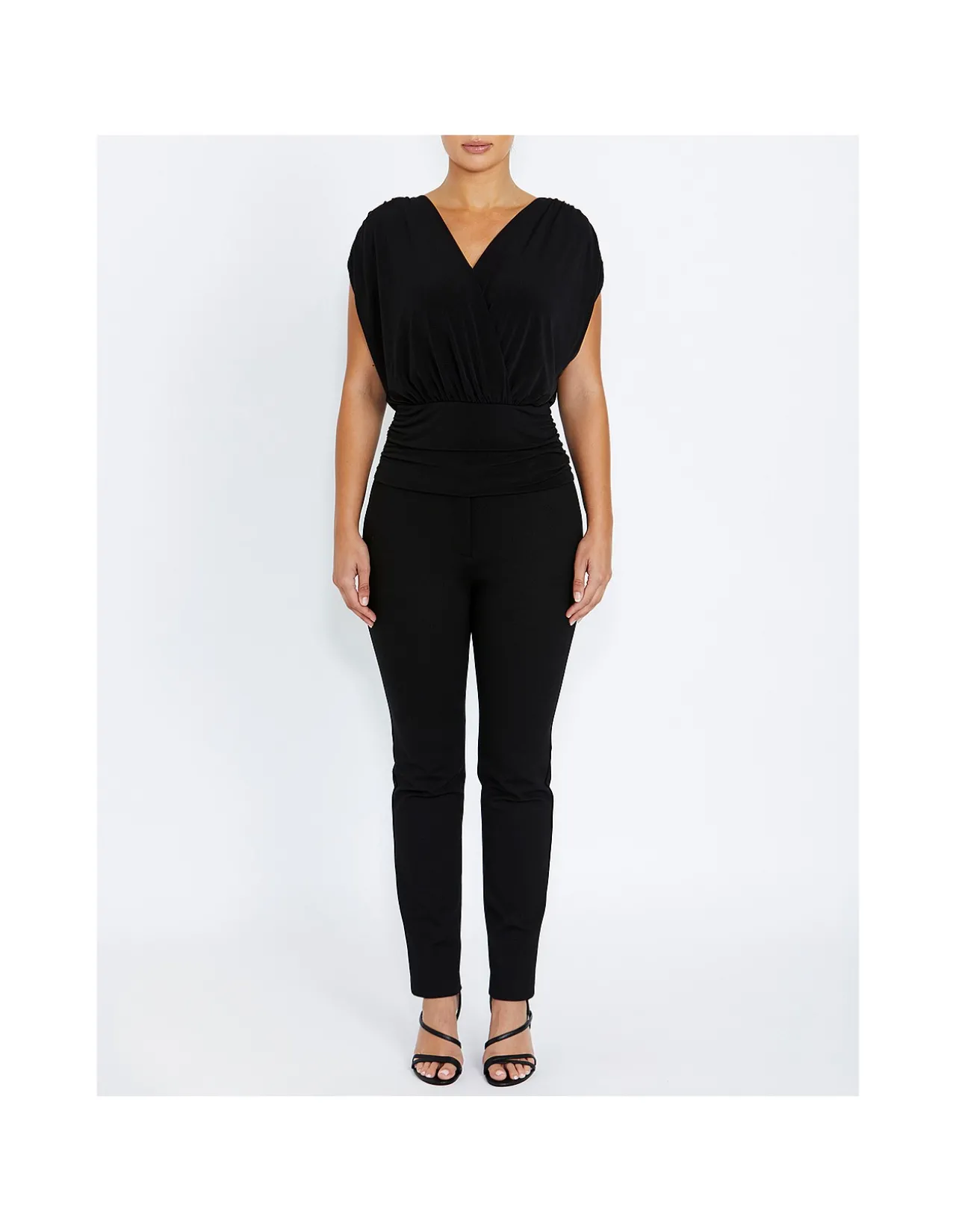 CALISTA BLACK JERSEY TOP