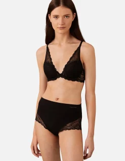 CALVIN KLEIN INSTINCT LIGHTLY LINED PLUNGE BRA