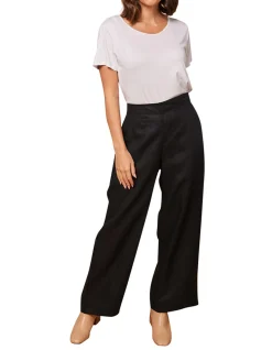Camille Linen Wide Leg Pant