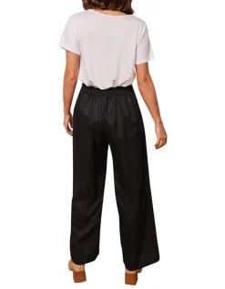 Camille Linen Wide Leg Pant