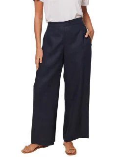 Camille Linen Wide Leg Pant