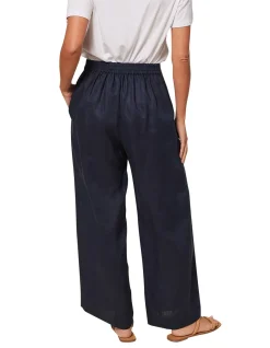 Camille Linen Wide Leg Pant