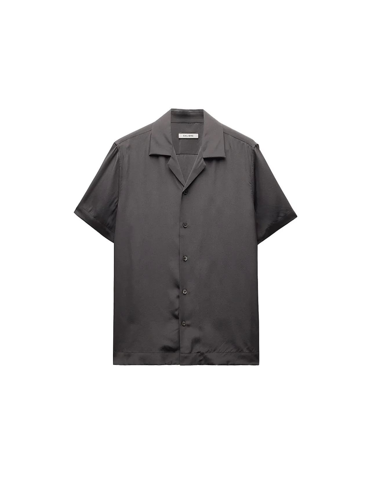CAMP COLLAR SILK SS SHIRT