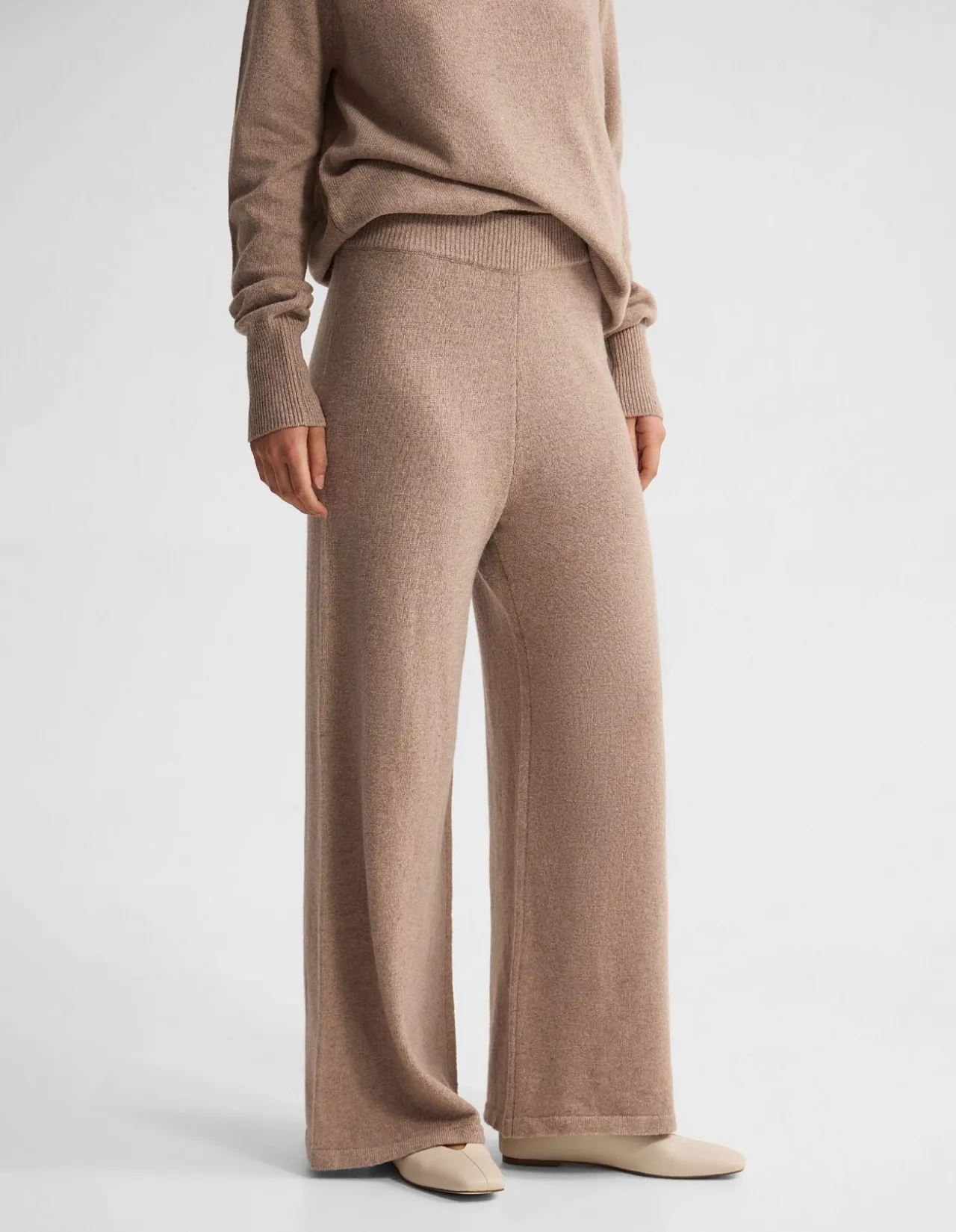 CARLA WOOL BLEND KNITTED PANT O