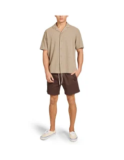 CARLOS COTTON WAFFLE SS SHIRT