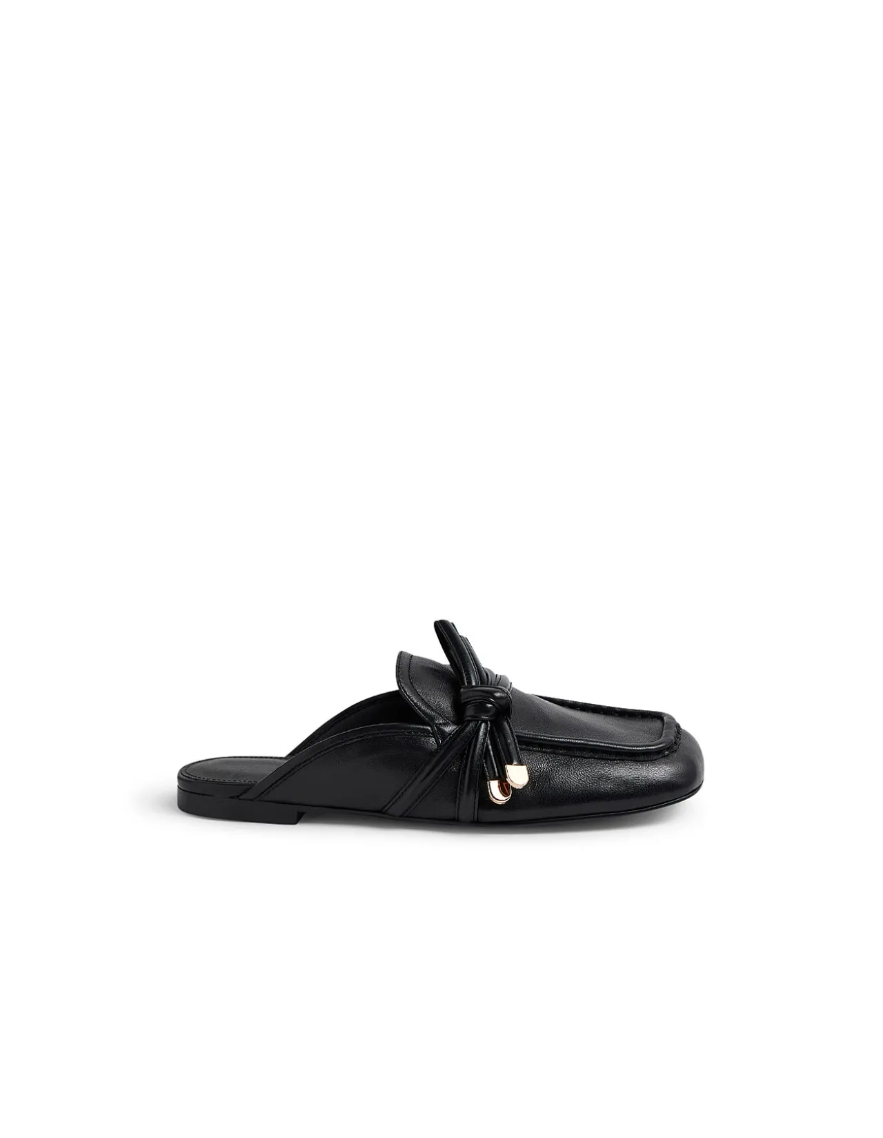 Carmil Knot Detail Leather Loafers