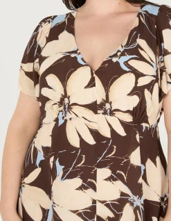 CAROLINE VISCOSE DRESS