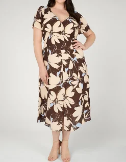 CAROLINE VISCOSE DRESS