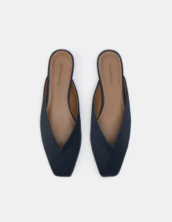 CARSON SATIN MULE