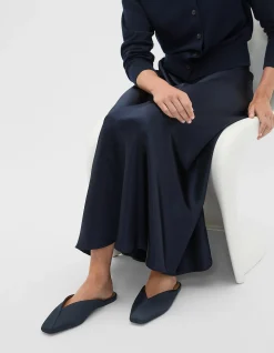 CARSON SATIN MULE