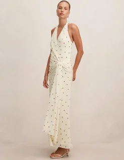 CARTIA WRAP MAXI DRESS