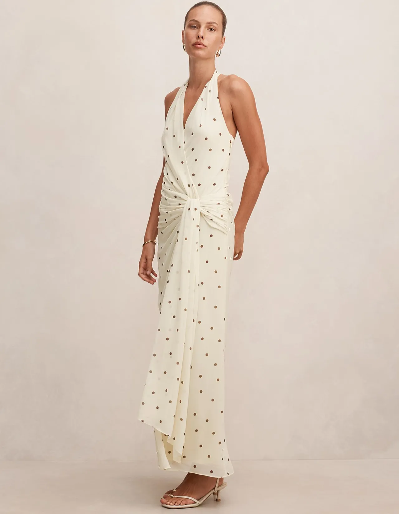 CARTIA WRAP MAXI DRESS