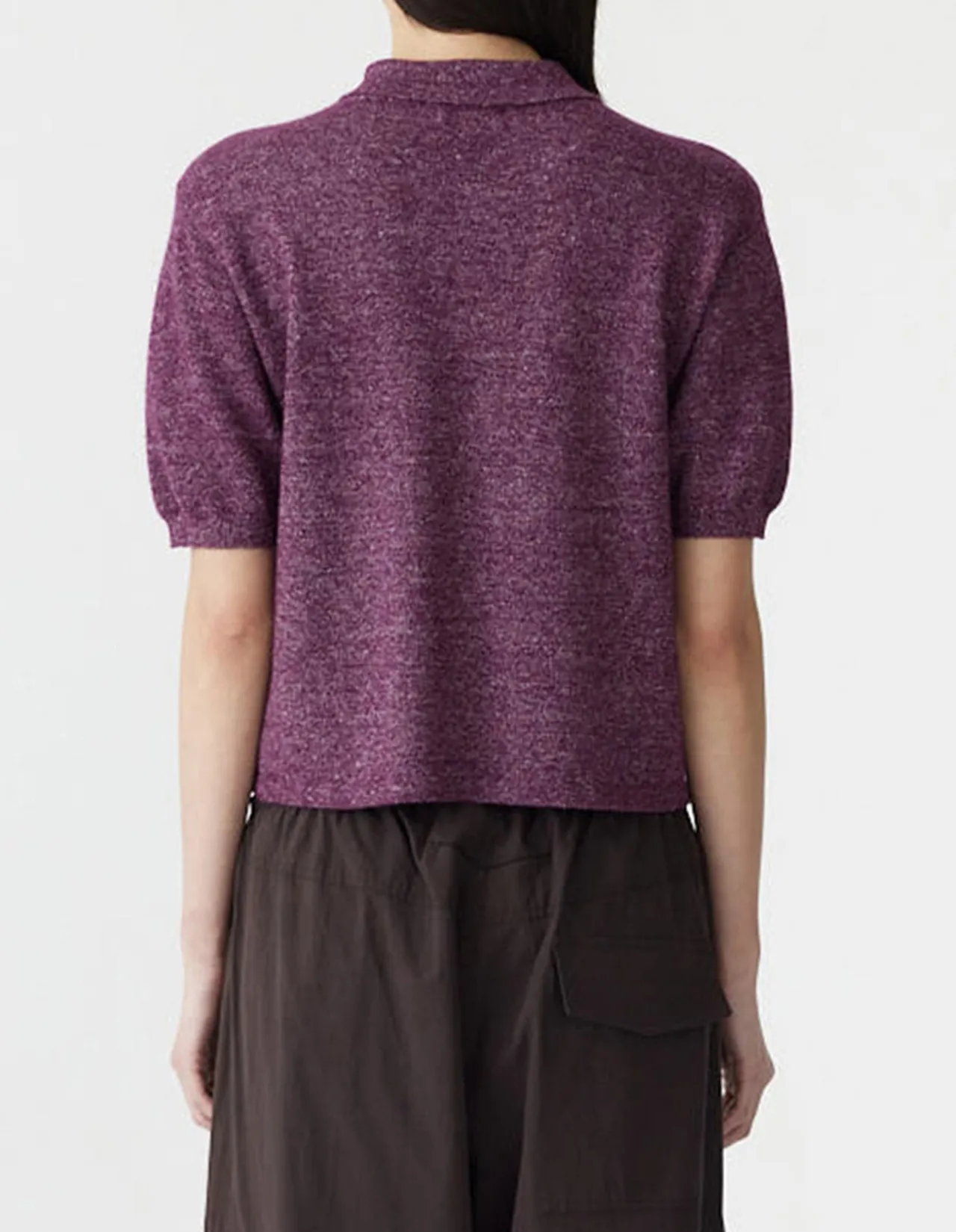 Cashmere Linen Polo