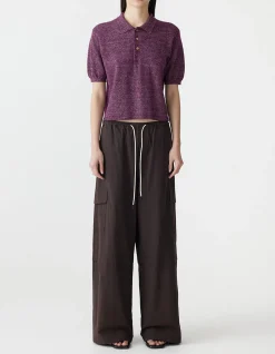 Cashmere Linen Polo