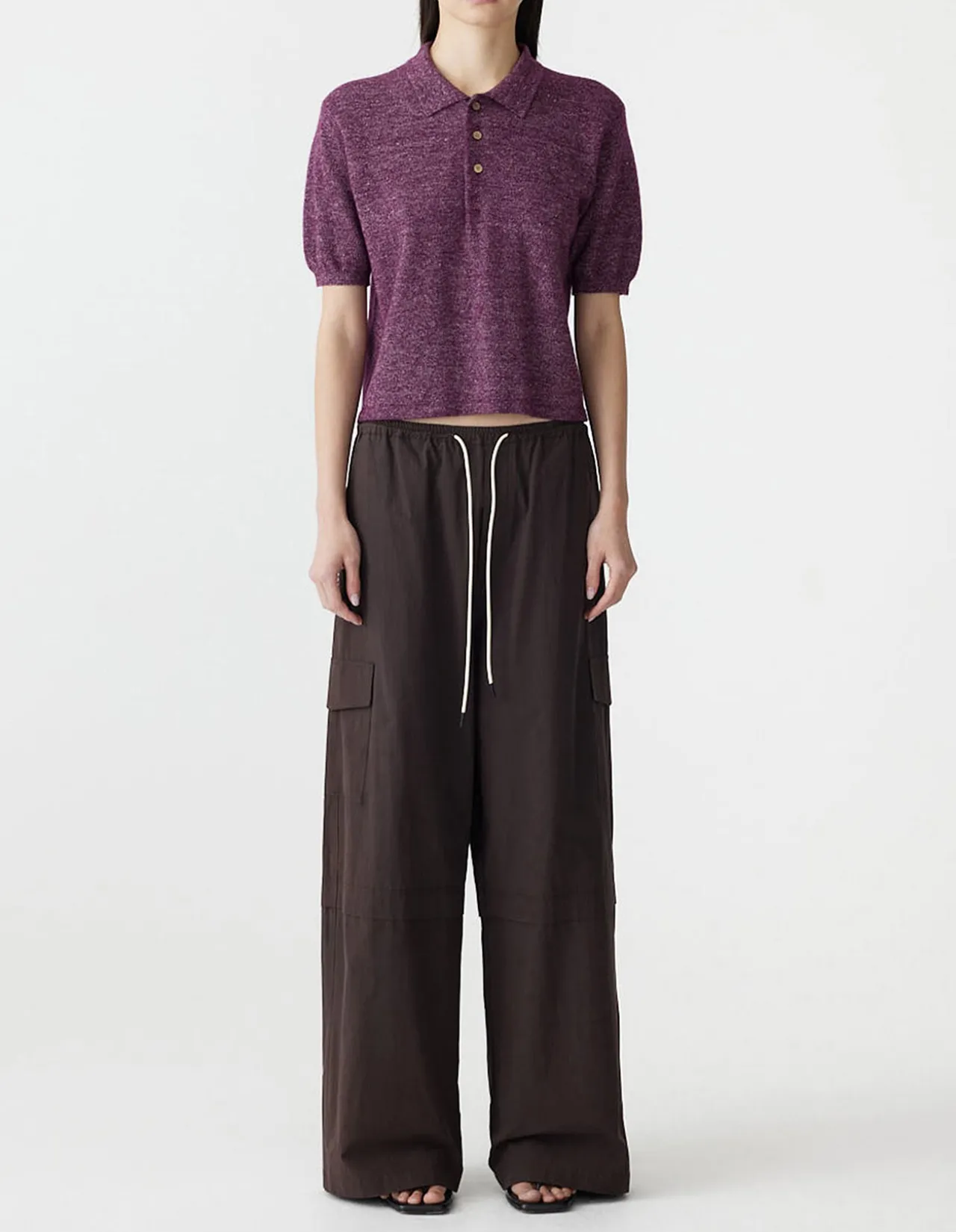 Cashmere Linen Polo