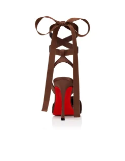 CASSIA LACE UP 100 CREPE SAT/GG/LINING NUDE 8/LIN NUDE 8