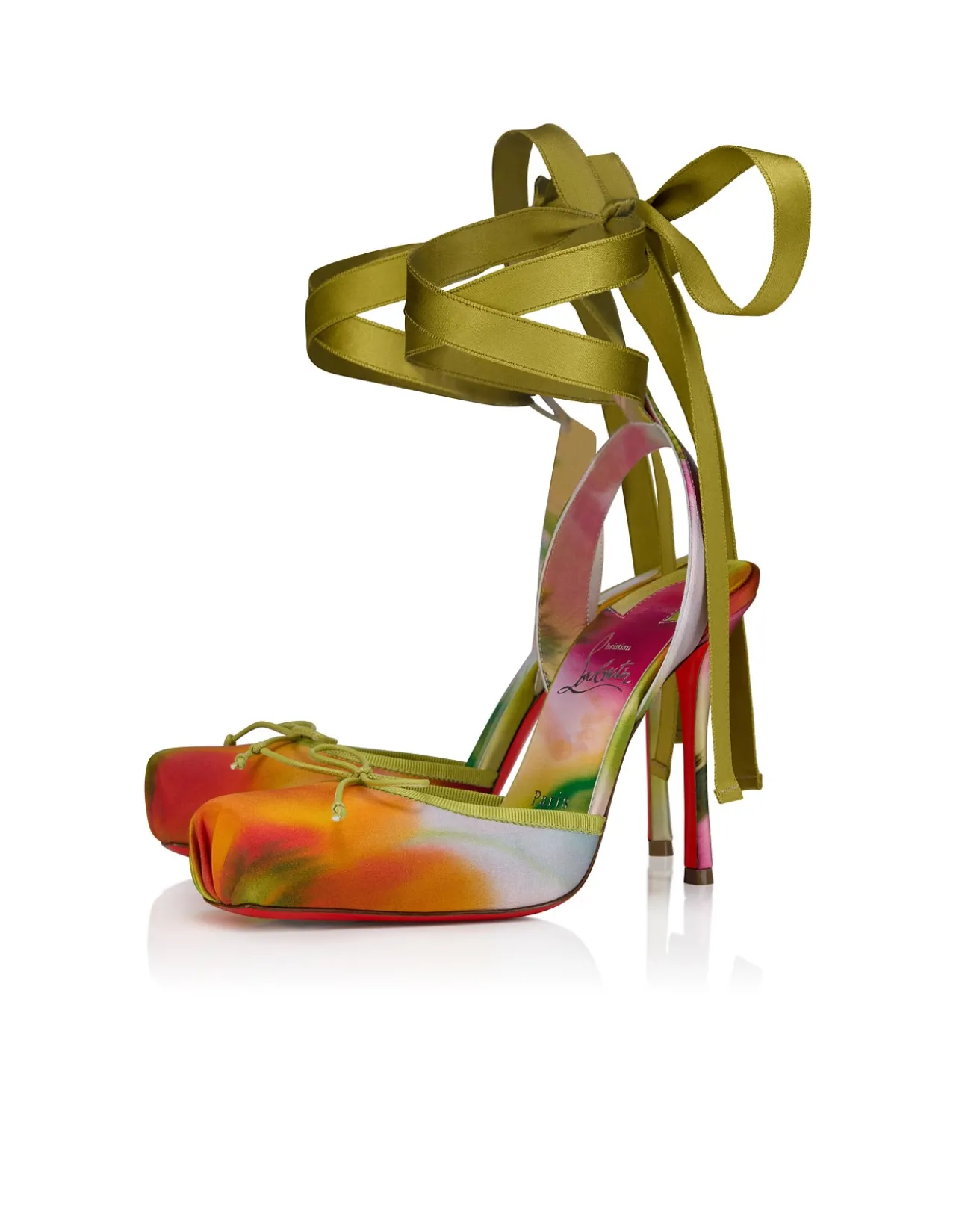 CASSIA LACE UP 100MM BOTANICA LIN BOTANICA MULTI PUMPS