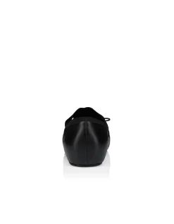 CASSIASTICINA FLAT LEATHER BLACK