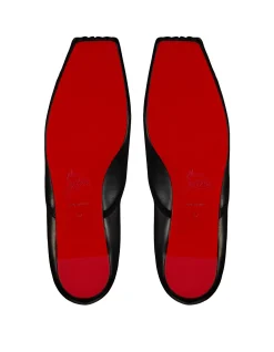 CASSIASTICINA FLAT LEATHER BLACK