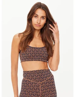 Castilla Bowie Monogram T Bar Sports Bra