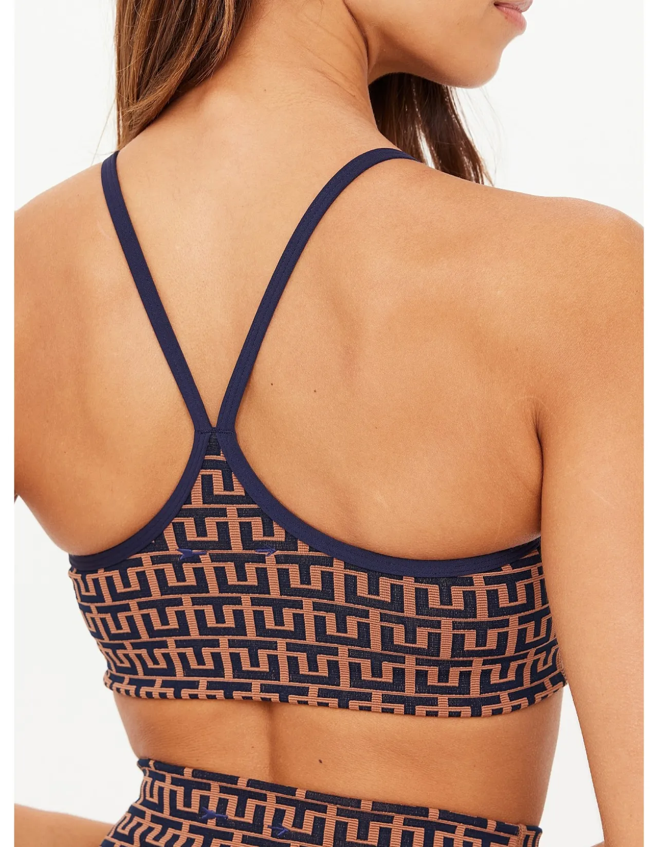 Castilla Bowie Monogram T Bar Sports Bra