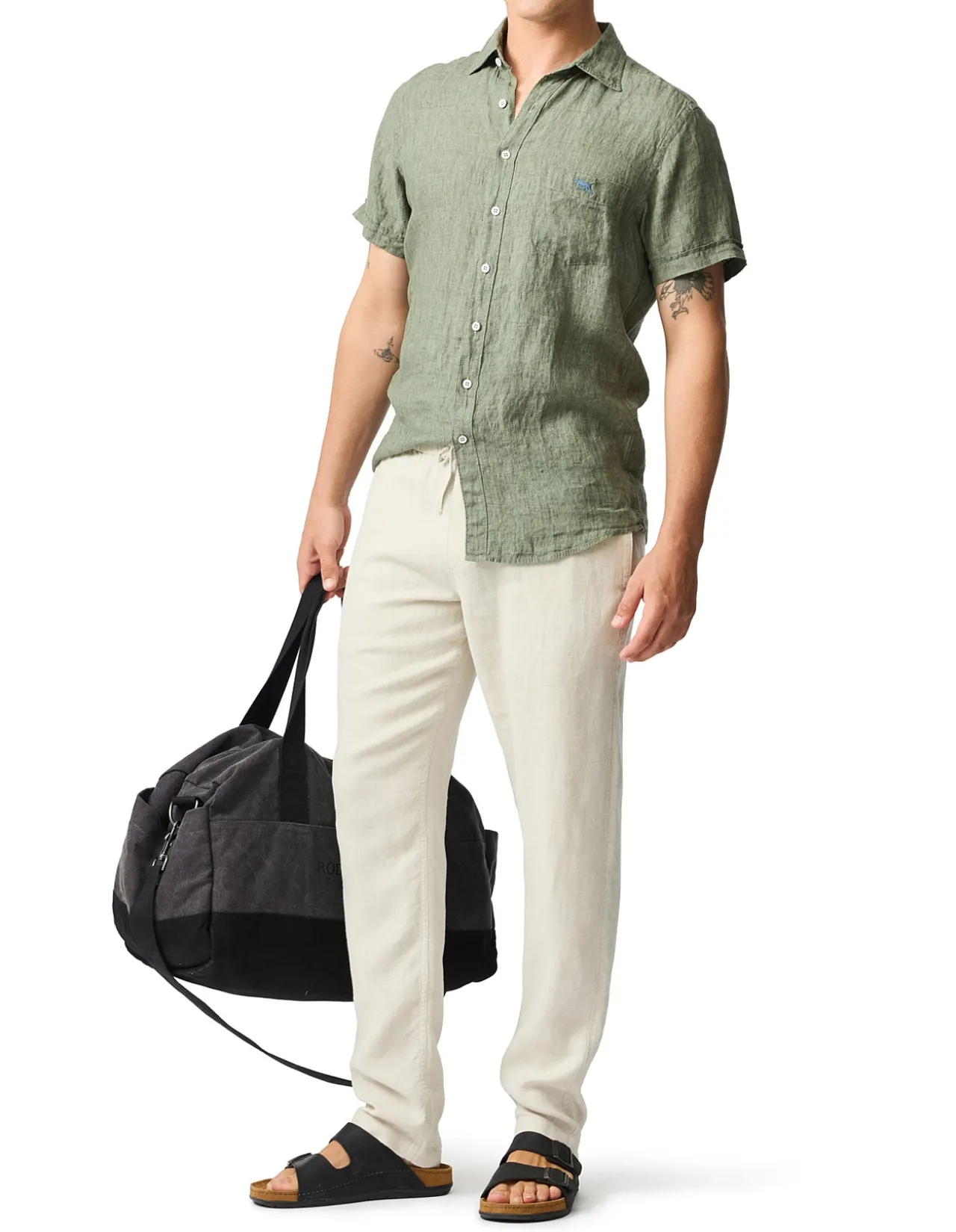 CATHEDRAL COVE SHORT SLEEVE SPORTS FIT SHIRT-KELP