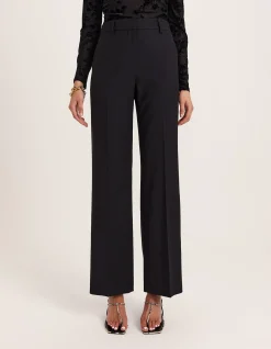 Celeste Wool Straight Leg Pant