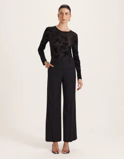 Celeste Wool Straight Leg Pant