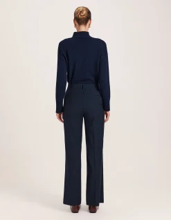 Celeste Wool Straight Leg Pant