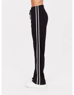 Celeste Relaxed Stripe Leg Jersey Pant