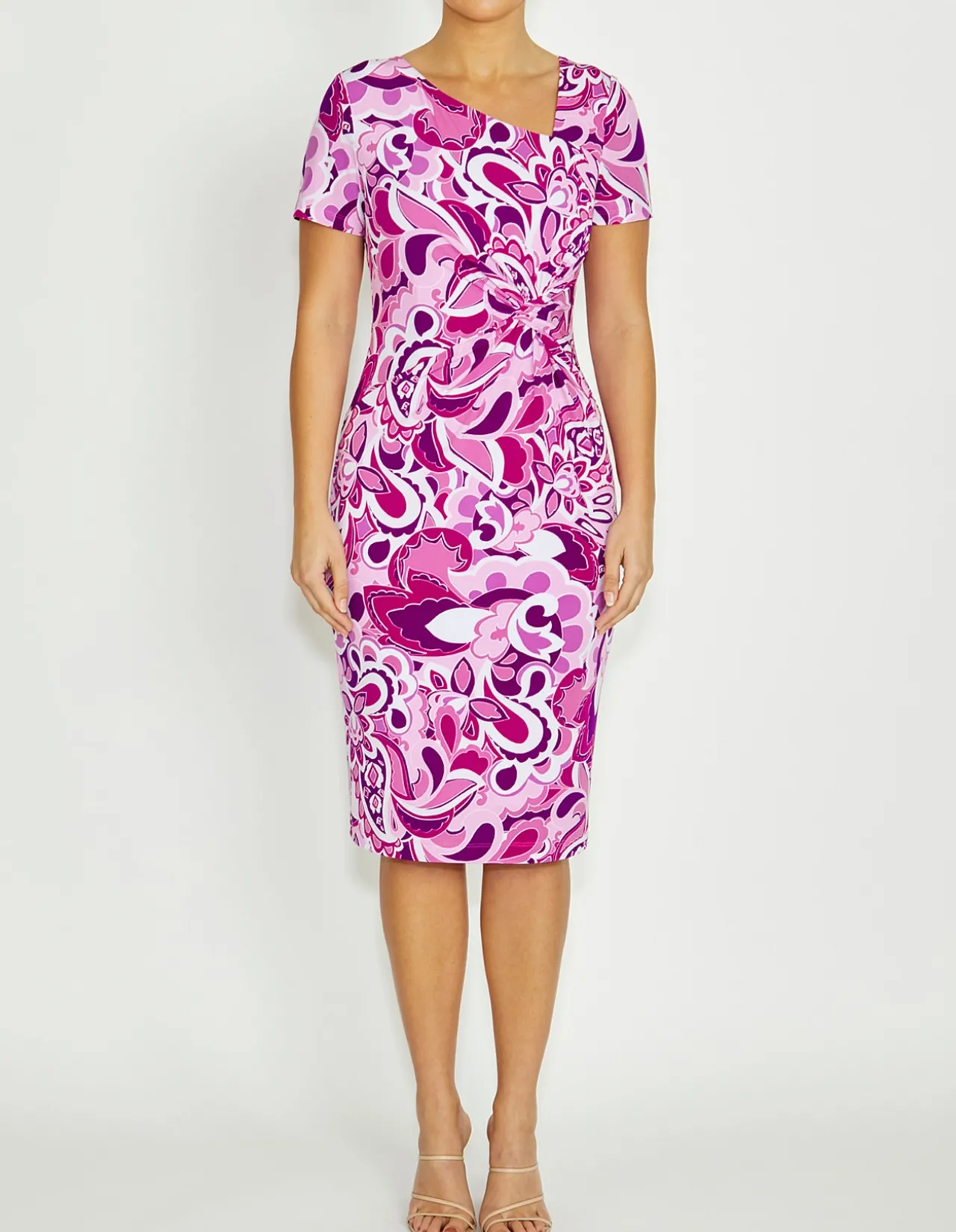 CELIA VALENTINE JERSEY DRESS
