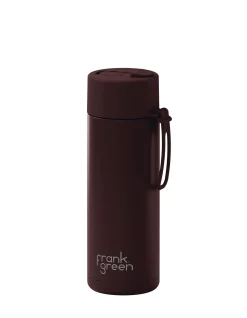 Ceramic Reusable 595ml Triple Wall Bottle Chocolate