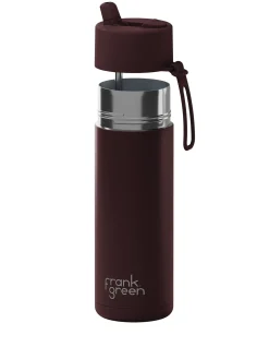 Ceramic Reusable 595ml Triple Wall Bottle Chocolate