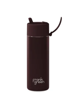 Ceramic Reusable 595ml Triple Wall Bottle Chocolate