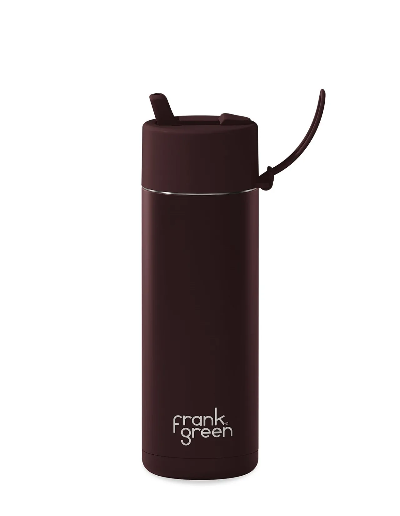 Ceramic Reusable 595ml Triple Wall Bottle Chocolate