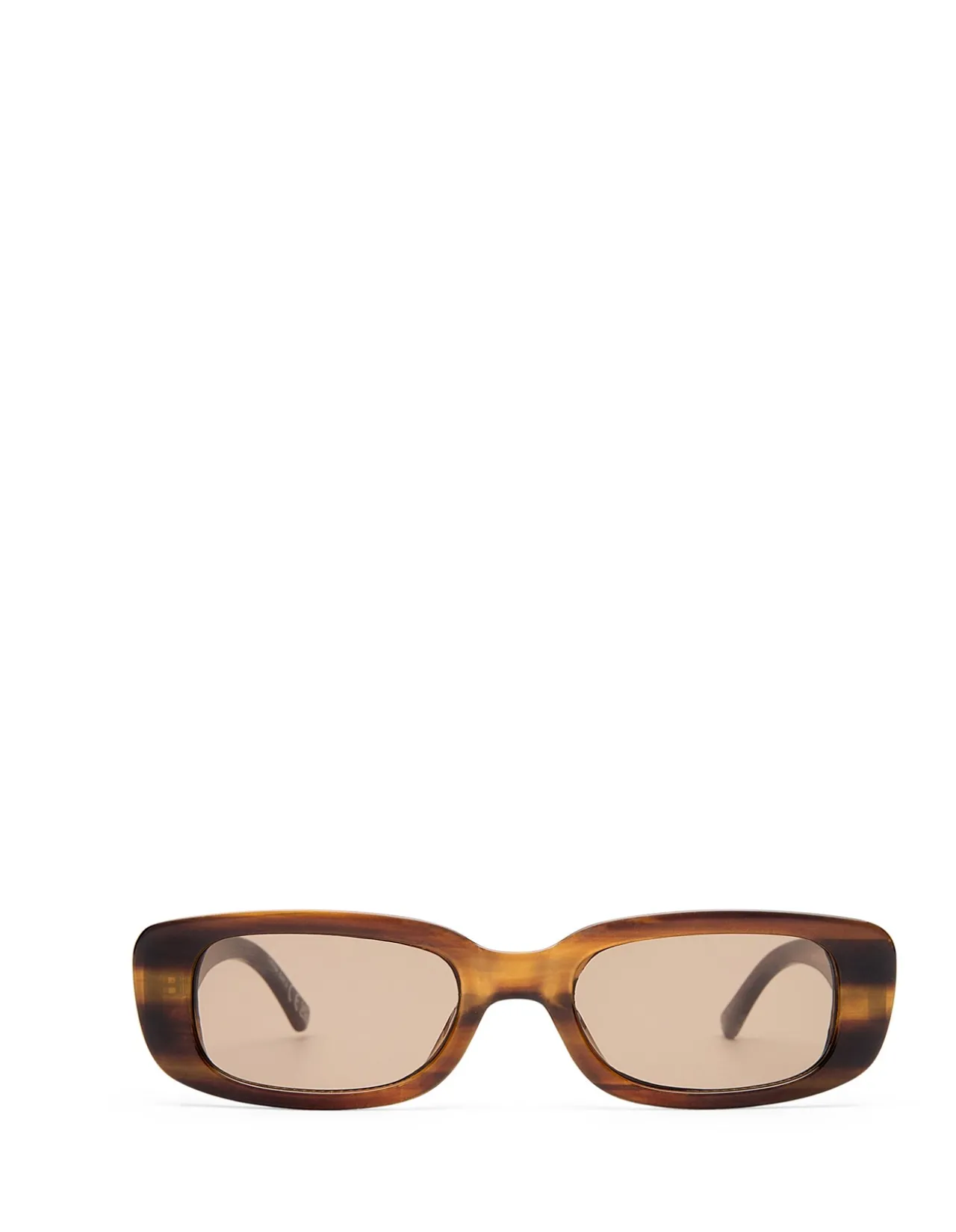 CERES CHOCOLATE HAZE RECTANGLE SUNGLASSES