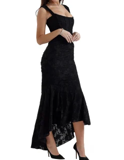 CESCA FLORAL MAXI DRESS