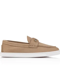 CHAMBELIBOAT DONNA FLAT CALF NUBUCK RETOURNE DS LIONNE