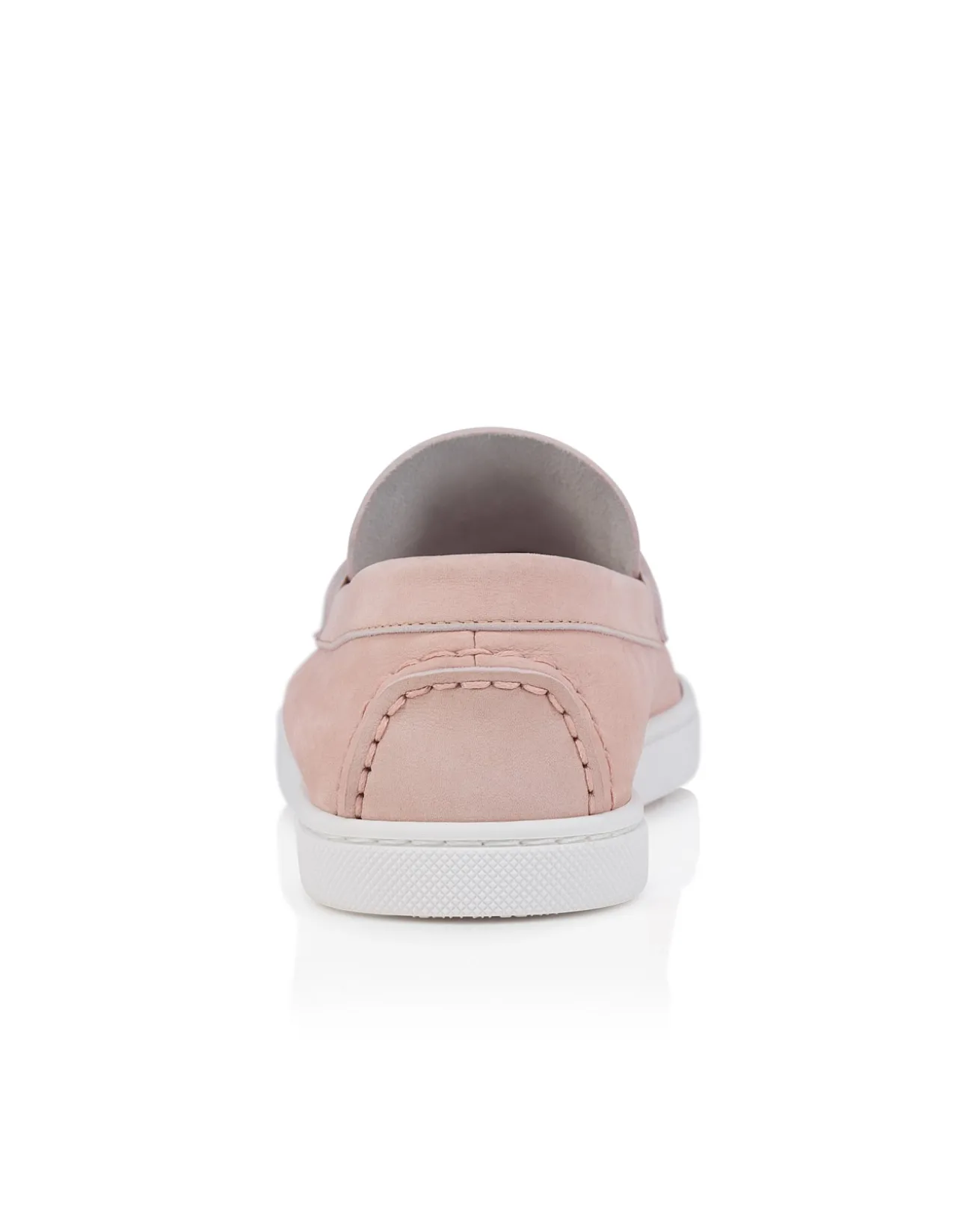 CHAMBELIBOAT DONNA FLAT CALF NUBUCK RETOURNE DS VINTAGE ROSE