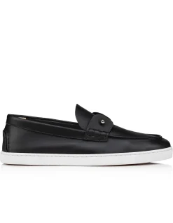 CHAMBELIBOAT FLAT CALF DS BLACK