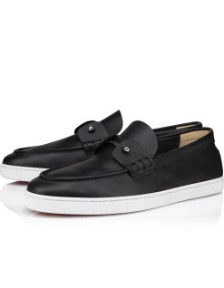 CHAMBELIBOAT FLAT CALF DS BLACK