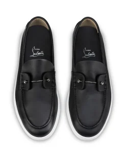 CHAMBELIBOAT FLAT CALF DS BLACK