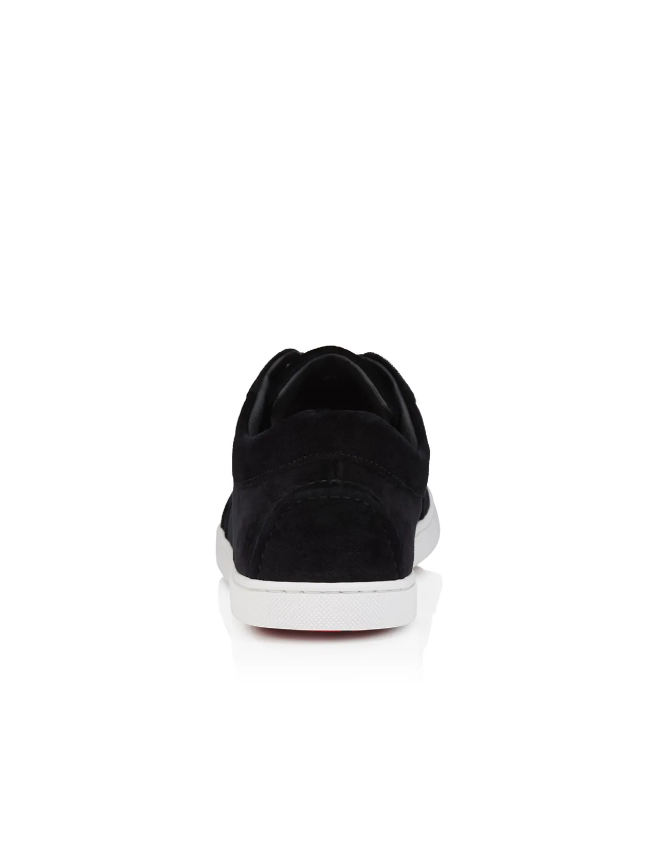 CHAMBELISNEAK PIN STRASS FLAT VELVET DS BLACK