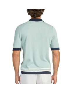 Charlie Stripe Knit Polo