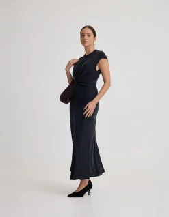 CHARLOTTE CUPRO DRESS