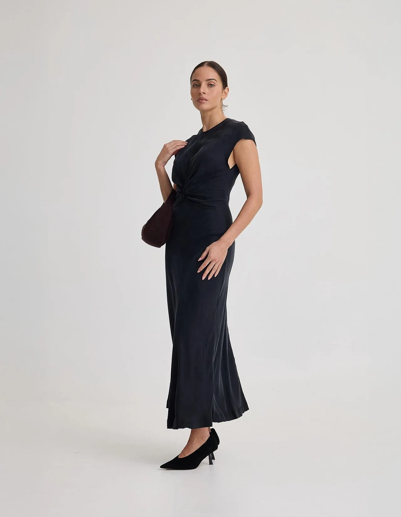 CHARLOTTE CUPRO DRESS