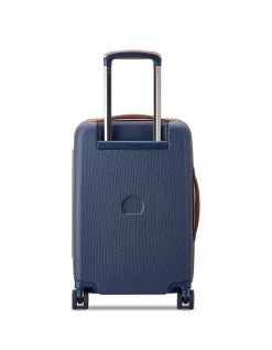 Chatelet Air 2.0 55cm Expandable Front Pocket Small Carry-On Suitcase Navy Blue