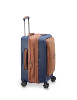 Chatelet Air 2.0 55cm Expandable Front Pocket Small Carry-On Suitcase Navy Blue