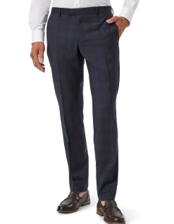 CHECK SUIT TROUSER